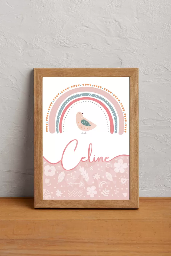 Quadro Boho com Nome Feminino